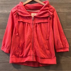 Ann Taylor Loft Lounge Full Zip Sweatshirt